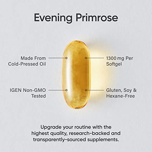 Sports Research Evening Primrose Supplement from Cold Pressed Oil Sports Research