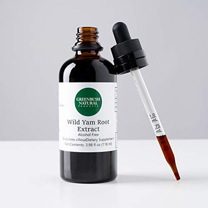 Greenbush Wild Yam Extract, Liquid Supplement (4 Ounces)