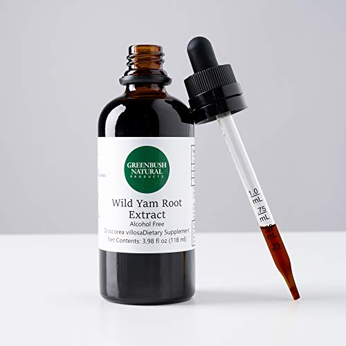 Greenbush Wild Yam Extract, Liquid Supplement (4 Ounces) Greenbush Natural Products
