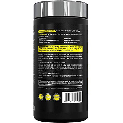 Forzagen Lipocrush Thermogenic Fat Burner for Men and Women, 90 Belly Fat Burner