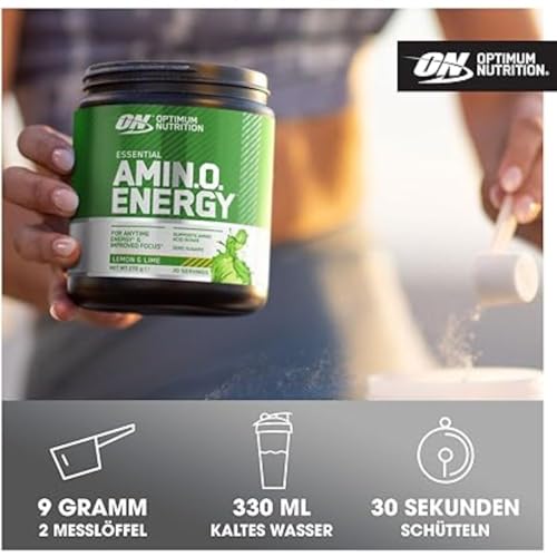 Optimum Nutrition Amino Energy - Pre Workout with Green Tea, BCAA, Amino Acids Optimum Nutrition