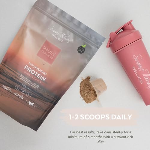 Simone Thomas Wellness Pause The Meno Vegan Chocolate Protein Powder Simone Thomas Wellness