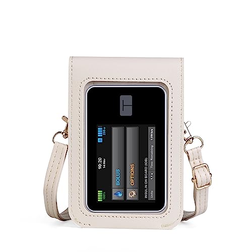 Carry pouch with a transparent window and pocket for Tandem Diabetes Care Insulin Pump