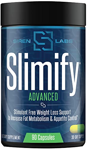 Siren Labs Slimify Advanced Fat Burner for Weight Loss - Garcinia Cambogia, African Mango