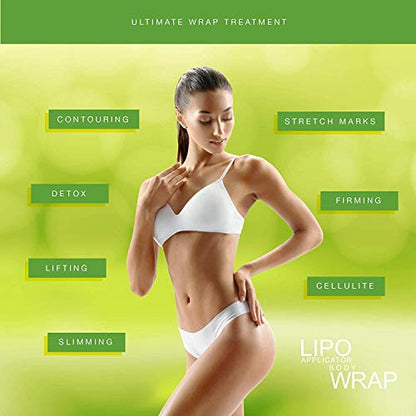 Ultimate Body Applicator Lipo Wrap With Guarana, Green Tea, and Seaweed Wraps Works