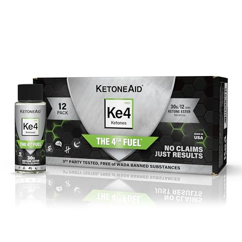 KetoneAid KE4 Pro Ketone Ester Drink | Not a Ketone Salt, No Sugar, No Caffeine KetoneAid