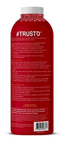 Detoxify – Xxtra Clean Herbal – Tropical Fruit Flavor - 20 oz – Professionally Formulated