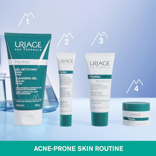 Uriage Hyseac 3-regul+ | Face Moisturizer For Oily Skin Prone To Acne. Pimples, Spots Uriage