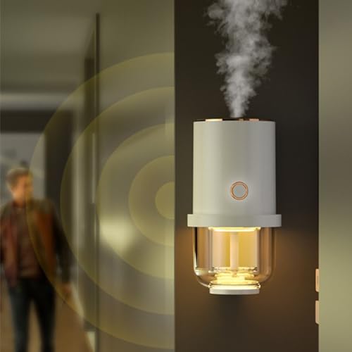 Fufafayo Commercial Smell Machine Oil Diffuser Essential Oil Capacity 55ml Waterless Essential Oil Diffuser Fufafayo