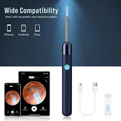 Ear Wax Removal - Earwax Remover Tool with 8 Pcs Ear Set - Ear Cleaner LEIPUT