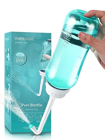 Peri Bottle for Postpartum & Perineal Care,Portable Travel Bidet for Personal Hygiene Cleaning,16.9 OZ