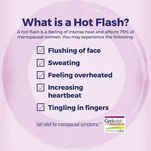Boiron Cyclease Menopause Relief Tablets, White, 60 Count Boiron