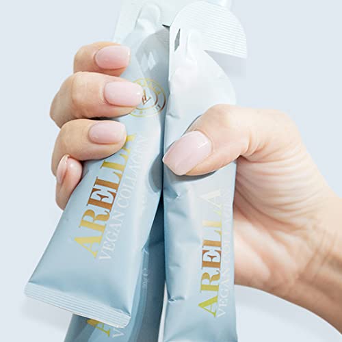 Arella Beauty Vegan Liquid Collagen Supplement - Japanese Plum Flavour - 14 x 30 ml Arella Beauty