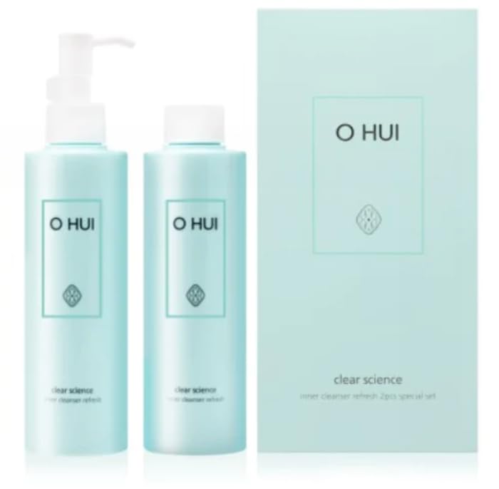 OHui Korea Personal Care Clear Science Inner Cleanser Refresh 200ml 2 Pcs Set