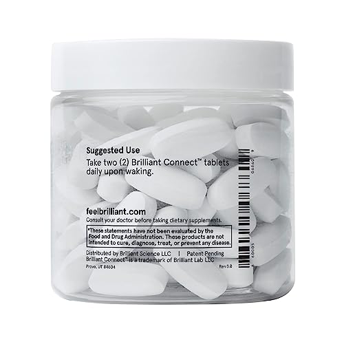 Brilliant Connect Period Health Supplement – Promotes Relief from Cramps, Fatigue