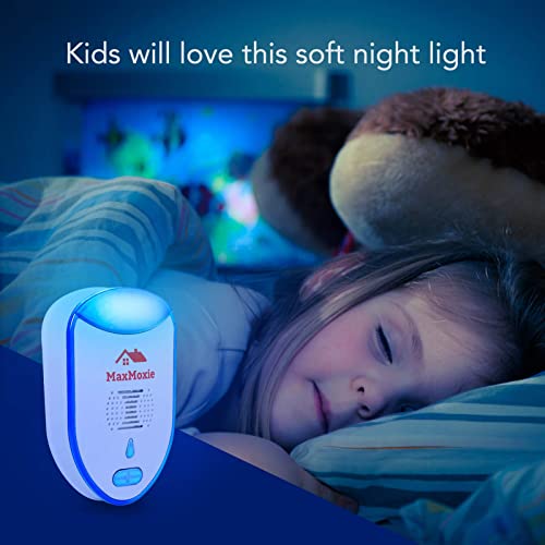 MaxMoxie Ultrasonic Pest Repeller, Humane Mice Control Electronic Insect MaxMoxie