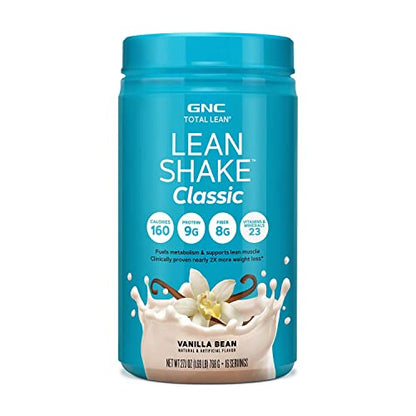 GNC Total Lean | Lean Shake Classic | Fuels Metabolism & Supports Lean Muscle | Vanilla Bean
