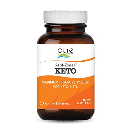Real-Zymes™ KETO Digestive Enzymes Supplement with Probiotics for Better Digestion