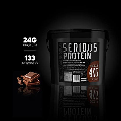 The Bulk Protein Company – SERIOUS PROTEIN – Protein Powder – 4kg – Low Carb