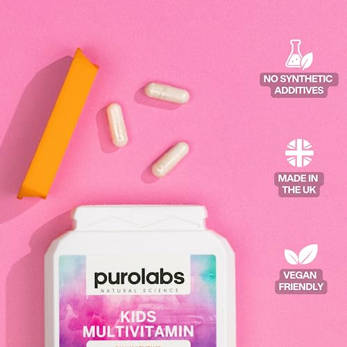 Kids Vitamins - Multivitamin for Kids with Calcium, Zinc, Iron, Vitamin C, B12, D3 and More