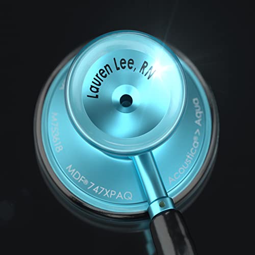 Engravable - MDF Acoustica Lightweight Personalized Custom Stethoscope MDF Instruments