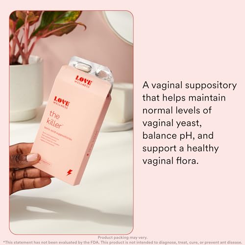 Love Wellness Womens Vaginal Suppository Duo, The Killer & Flora Power