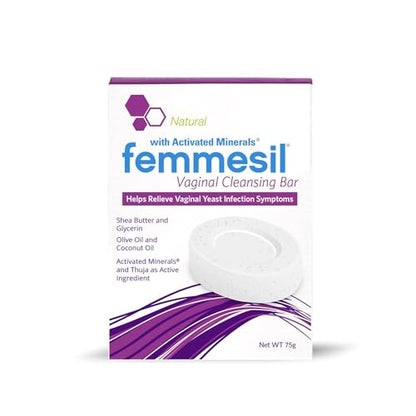 Femmesil Vaginal Soap for Relief from Yeast Infections for Women, Vaginal Itch & Irritation,