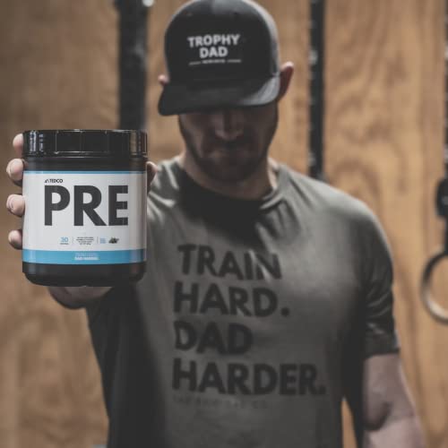 TEDCo Pre Workout Powder - All Natural Preworkout for Men, Zero Artificial Sweeteners