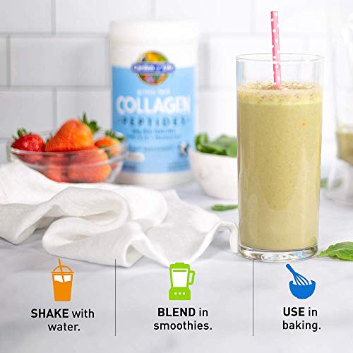 Garden of Life Grass Fed Collagen Peptides Powder – Unflavored, for Women Men Hair Garden of Life