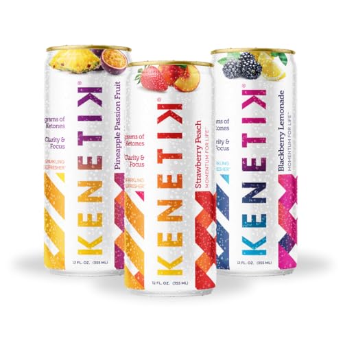 KENETIK Ketones Drink, Caffeine & Sugar Free, Keto Friendly Drinkable Ketones for Clean 