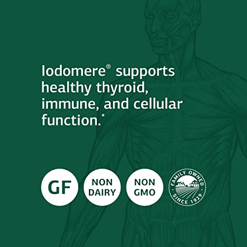 Standard Process Iodomere - Whole Food Metabolism and Thyroid Support with Echinacea Standard Process Inc.
