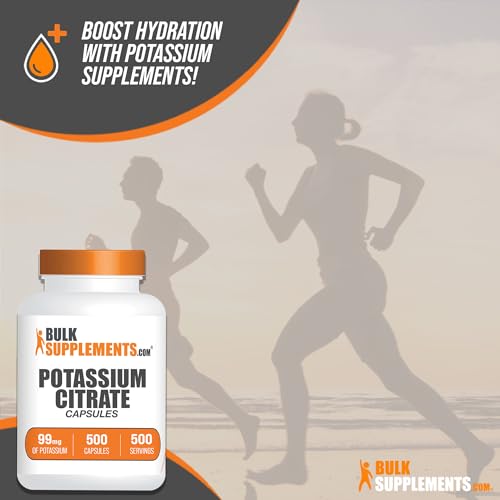 BulkSupplements.com Potassium Citrate Capsules - Potassium Supplement, Potassium BULKSUPPLEMENTS.COM