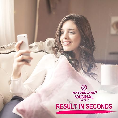 Natureland Vaginal Health pH Test Strips, Feminine pH Test, Value Pack Natureland