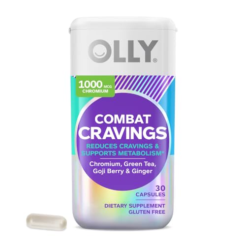OLLY Combat Cravings, Metabolism & Energy Support Supplement - 30 Ct