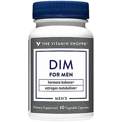 The Vitamin Shoppe DIM for Men with BioPerine - Supports Hormone Balance & Estrogen Metabolism