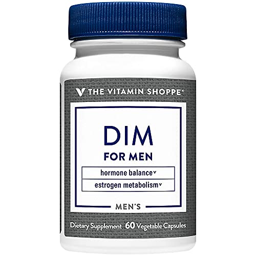 The Vitamin Shoppe DIM for Men with BioPerine - Supports Hormone Balance & Estrogen Metabolism The Vitamin Shoppe