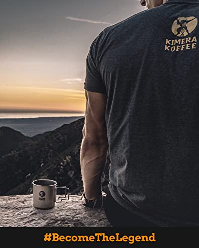 Kimera Koffee Organic Ground Coffee - 12 oz - Endurance Blend Medium Roast Ground Coffee with L-Tyrosine, Vitamin B12 and Glycine - Enjoy a Rich Organic Coffee Any Time of Day