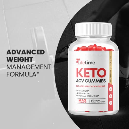 Lifetime Keto Gummies - Vegan, Non GMO - Lifetime ACV Keto Gummies with Apple Cider