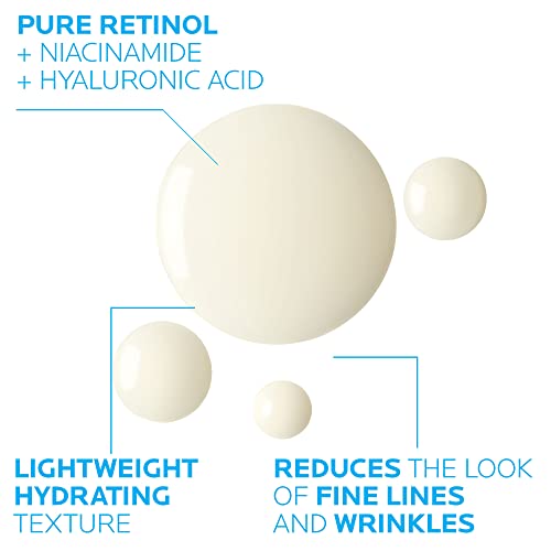 La Roche-Posay Pure Retinol Face Serum with Vitamin B3. Anti Aging Face