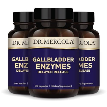 Dr. Mercola Gallbladder Enzymes Delayed Release, 90 Servings (90 Capsules)