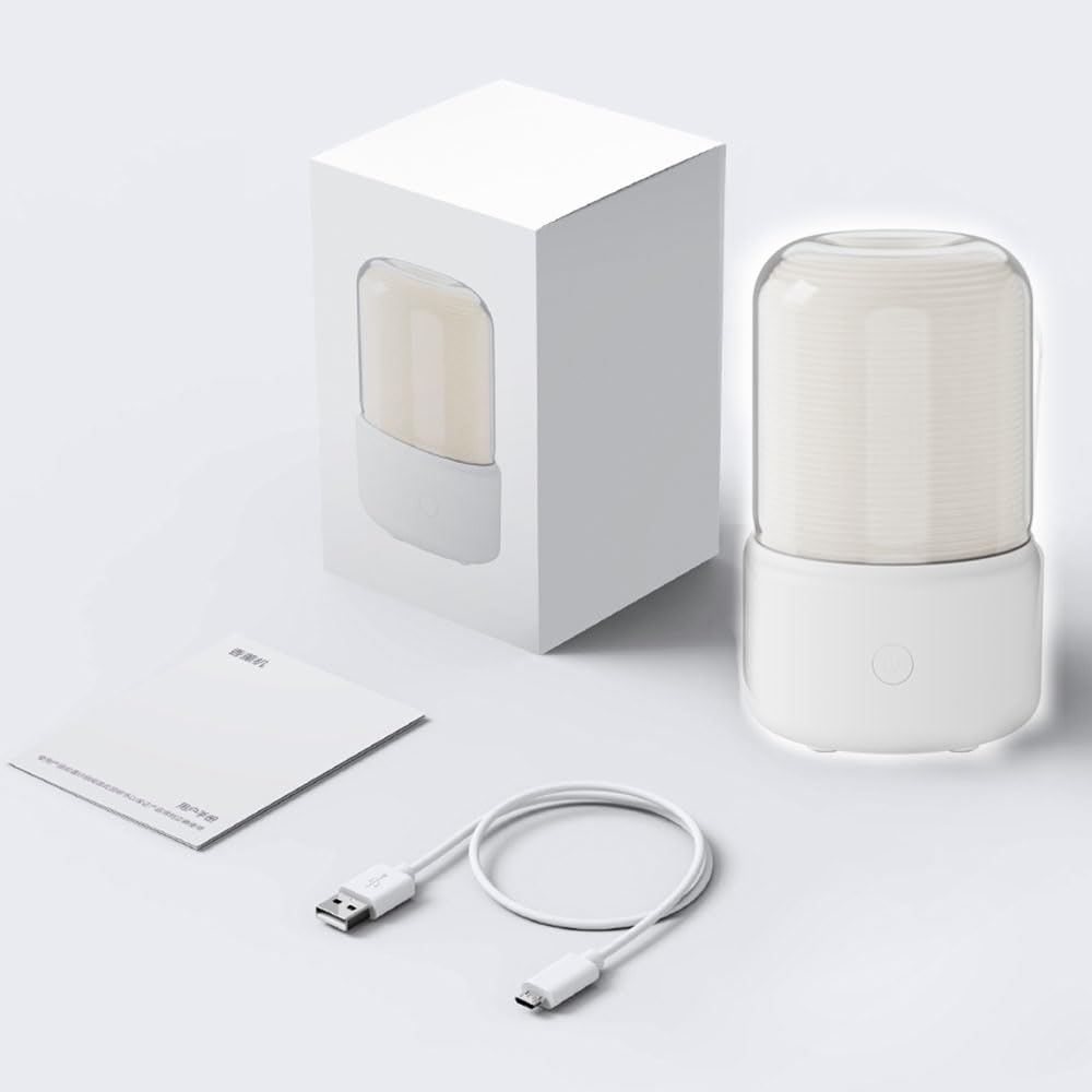 Candlelight Flame Air Diffuser,Portable Essential Oil Diffuser Noiseless 120ML Aroma Diffuser Waterless AEKAN