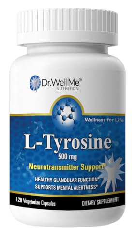 Dr.WellMe L-Tyrosine 500mg Capsules, Dietary supplements-120 Capsules
