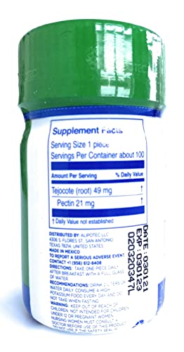 ELVPOTEC Original Mexican Raiz de Tejocote Root- 90 Pieces for One-Month Supply