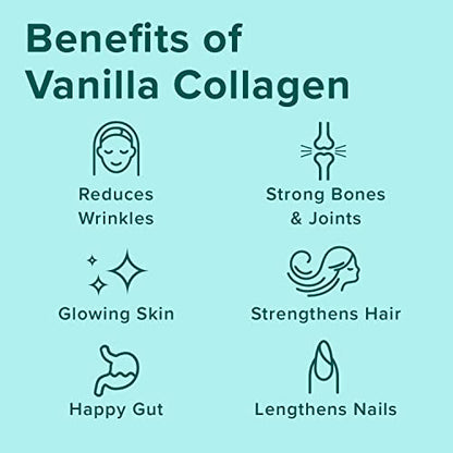 Further Food Best Collagen Peptides Powder Vanilla Flavored Keto Grass-Fed Collagen