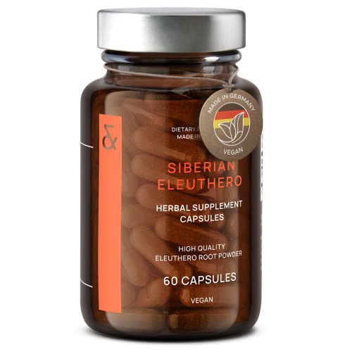 CLAV® Siberian Ginseng - 900mg Eleuthero Root Powder - Energy Supplement 