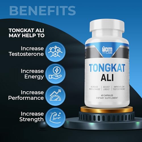 UDMLABS TonAli Capsules | 200:1 Extract | 60 Capsules Generic