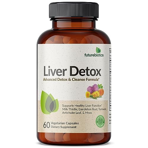 Futurebiotics Liver Detox Advanced Detox & Cleanse Formula Supports Healthy Liver Function