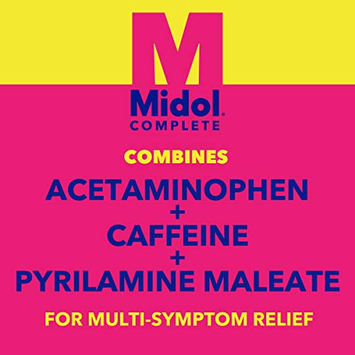 Midol Complete, Menstrual Period Symptoms Relief Including Premenstrual Cramps