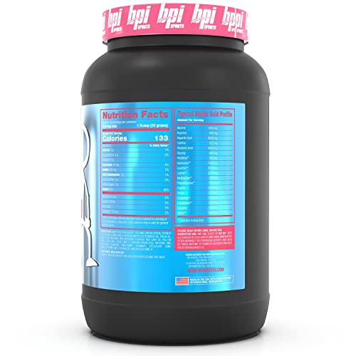 BPI Sports ISO HD – 100% Whey Protein Isolate Powder – Muscle Growth, Recovery BPI Sports