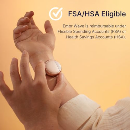 Embr Wave Cooling and Warming Wristband - Personalized Thermal Relief - Manage Hot Flashes